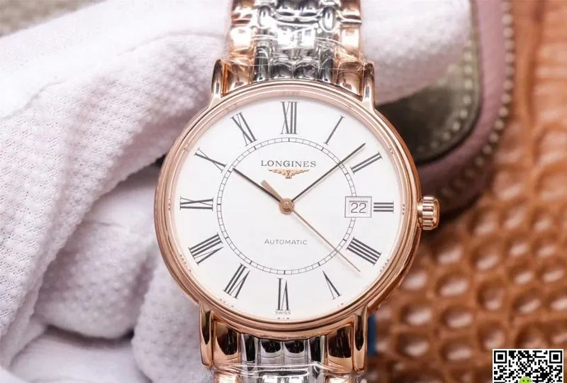 Longines Presence L4.921.1.11.7 RM Factory 1:1 Best Edition Replica Watch Stainless Steel Bezel